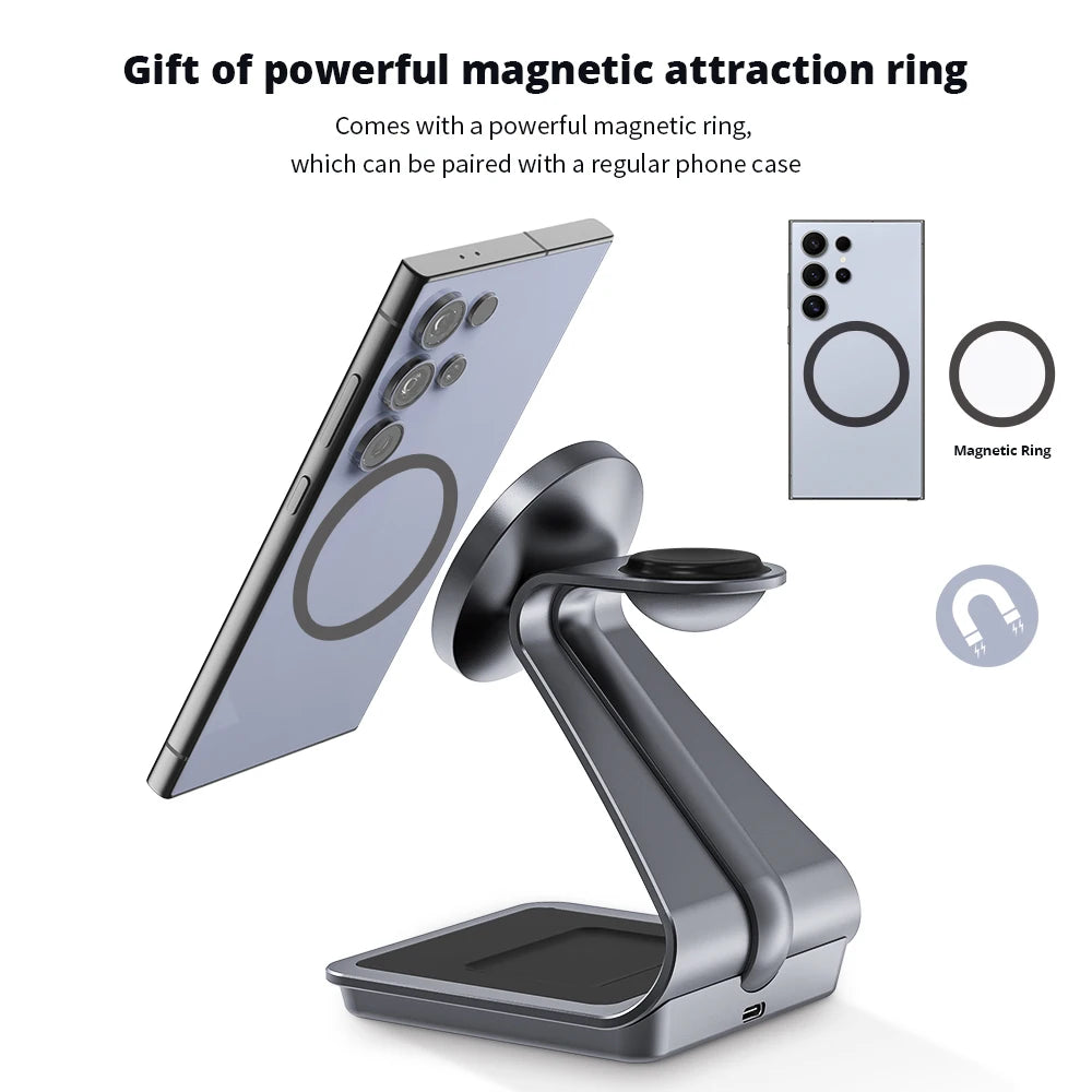 Magnetic Wireless Charger Station