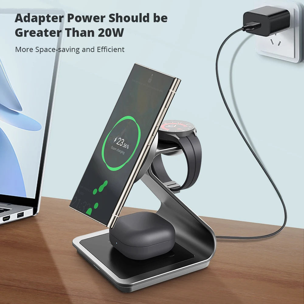 Magnetic Wireless Charger Station