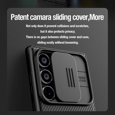 Shockproof Case with Sliding Camera Protection For Galaxy S24 Series