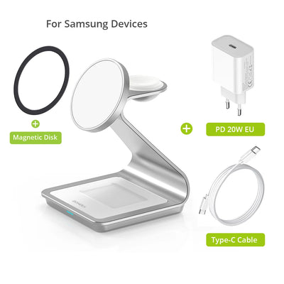 Magnetic Wireless Charger Station