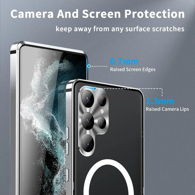 Magnetic Full Protection Aluminum Case For Samsung Galaxy S Series