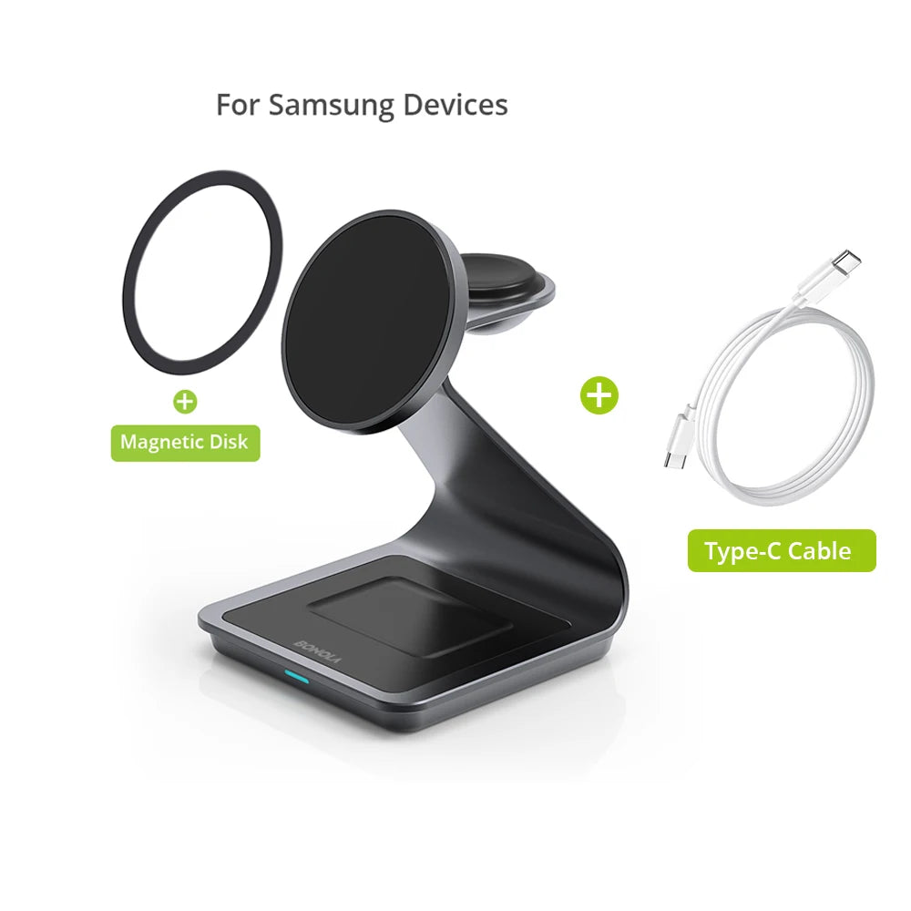 Magnetic Wireless Charger Station