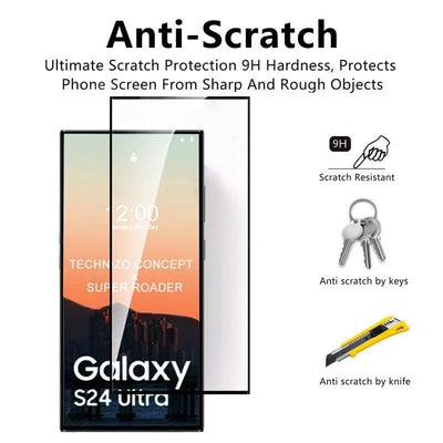 4in1 Screen Protector & Camera Lens Film For Samsung Galaxy S24 Series