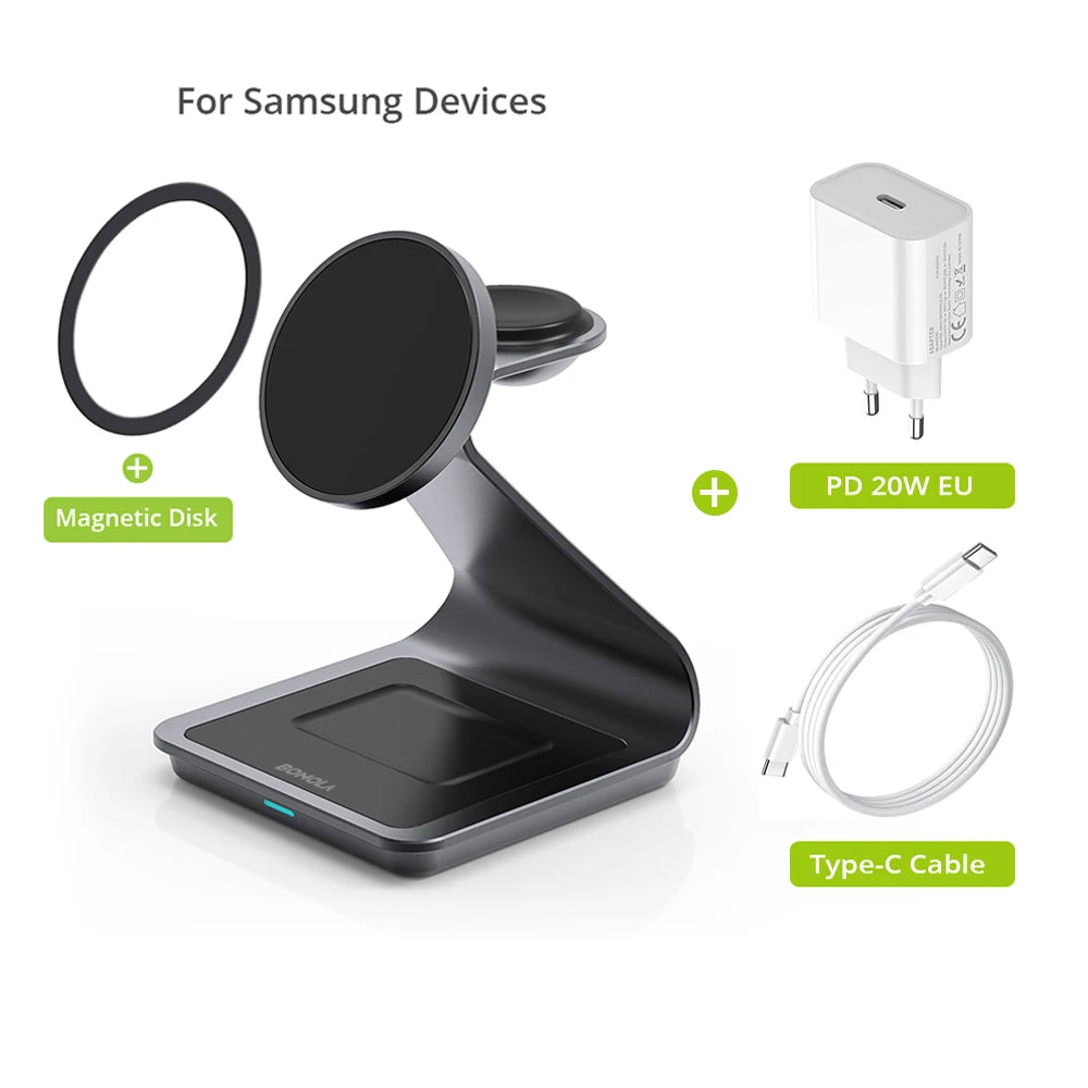 Magnetic Wireless Charger Station