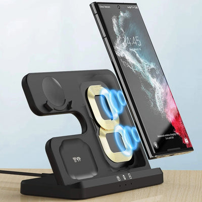 3 in 1 Wireless Charger Station For Samsung Devices - S Ultra Case