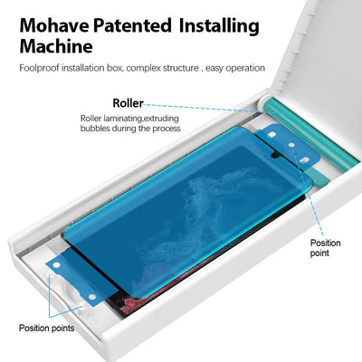 Premium Screen Protector film with Installation Box for Galaxy S23 Ultra - S Ultra Case