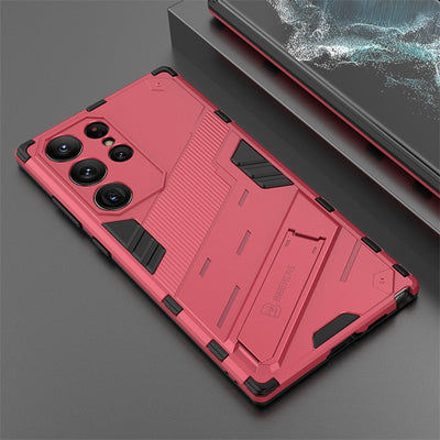 Shockproof Kickstand Magnet Armor Case For Samsung S23 Series - S Ultra Case