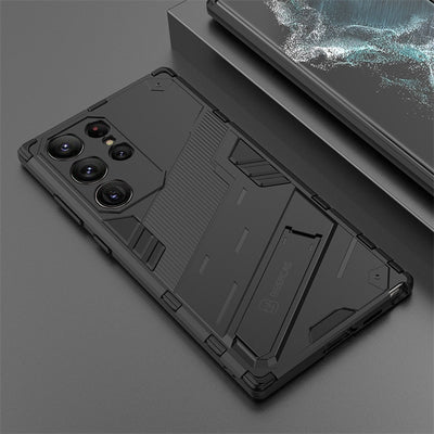 Shockproof Kickstand Magnet Armor Case For Samsung S23 Series - S Ultra Case