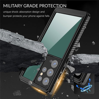 Shockproof WaterProof Case For Samsung Galaxy S23 Series - S Ultra Case