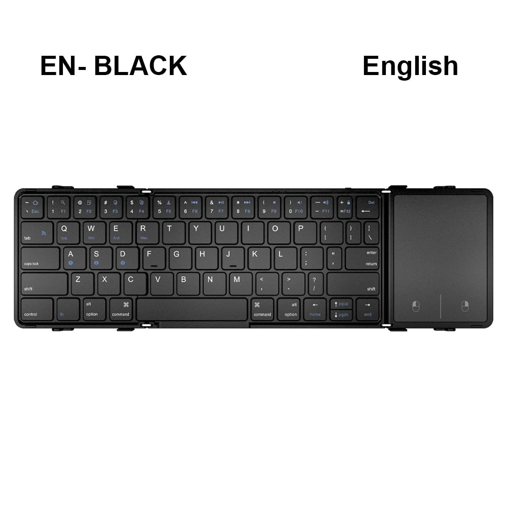 Portable Folding Wireless Keyboard - S Ultra Case