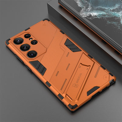 Shockproof Kickstand Magnet Armor Case For Samsung S23 Series - S Ultra Case