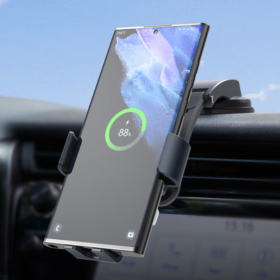 Auto Clamping Car Wireless for Samsung Devices - S Ultra Case